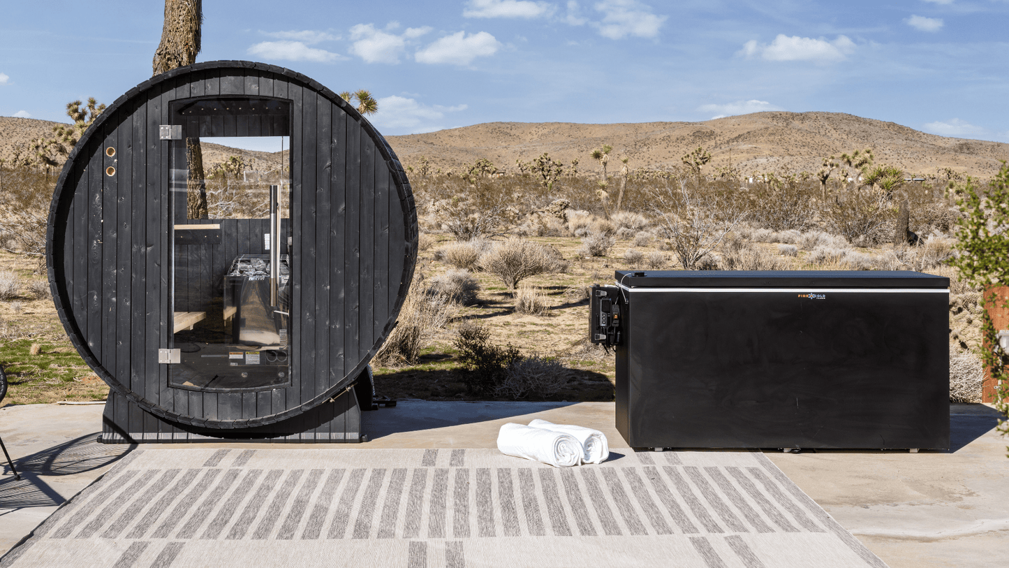 Fire All-In-One Cold Plunge Tub with Built-In Chiller