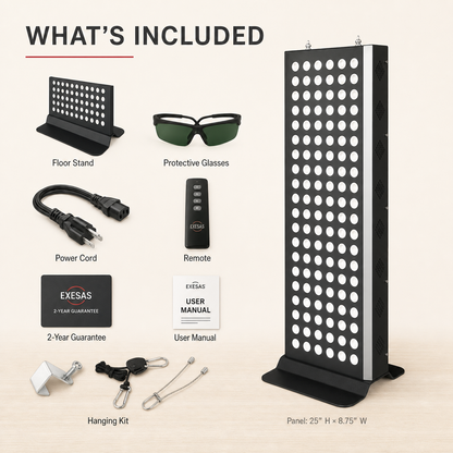 Full-Body Red Light Therapy Panel | Infrared LED Light | Recovery & Wellness