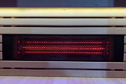 Blisspod Helsinki 2-Person Full Spectrum Infrared Sauna with Red Light Therapy