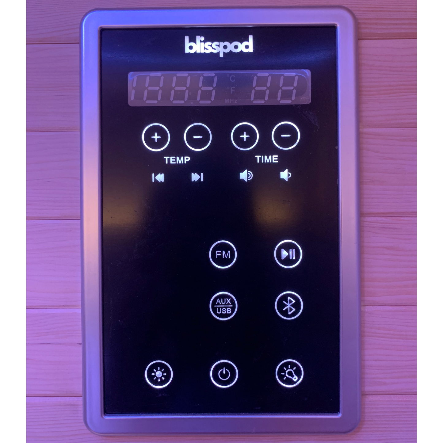 Blisspod Helsinki 2-Person Full Spectrum Infrared Sauna with Red Light Therapy