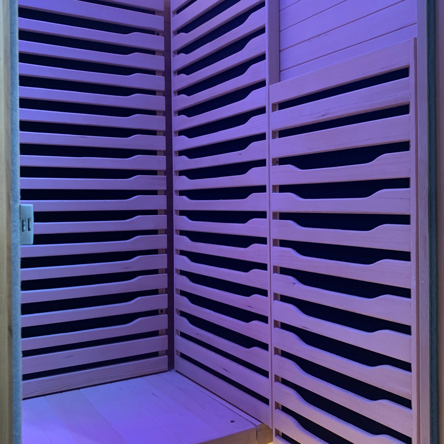 Blisspod Helsinki 2-Person Full Spectrum Infrared Sauna with Red Light Therapy