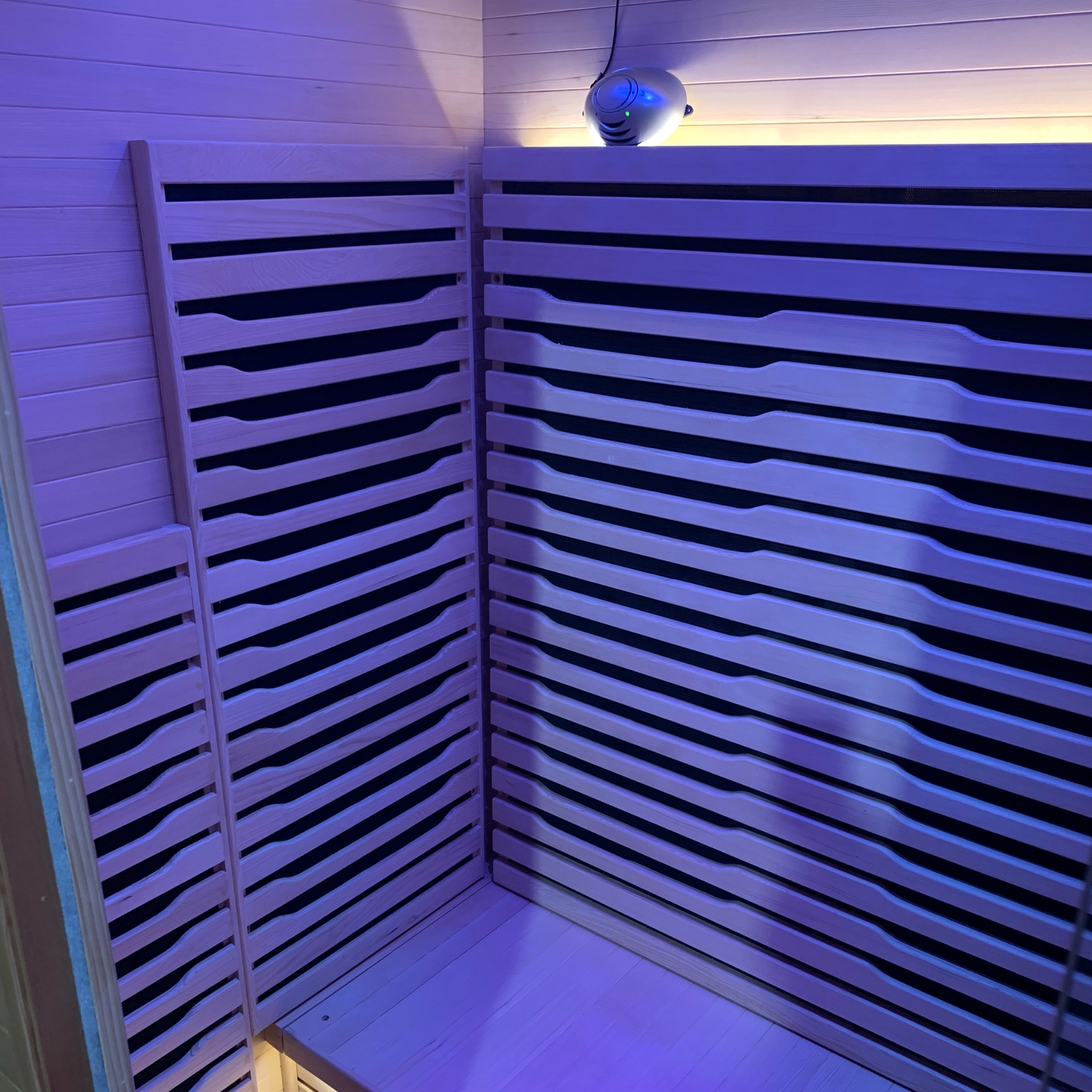 Blisspod Helsinki 2-Person Full Spectrum Infrared Sauna with Red Light Therapy