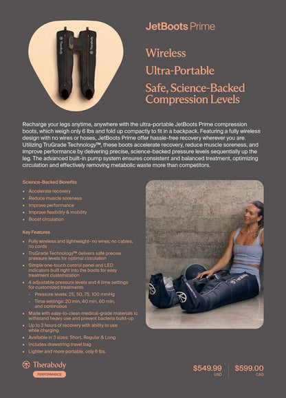 Jetboot Prime | Muscle Compression Boots