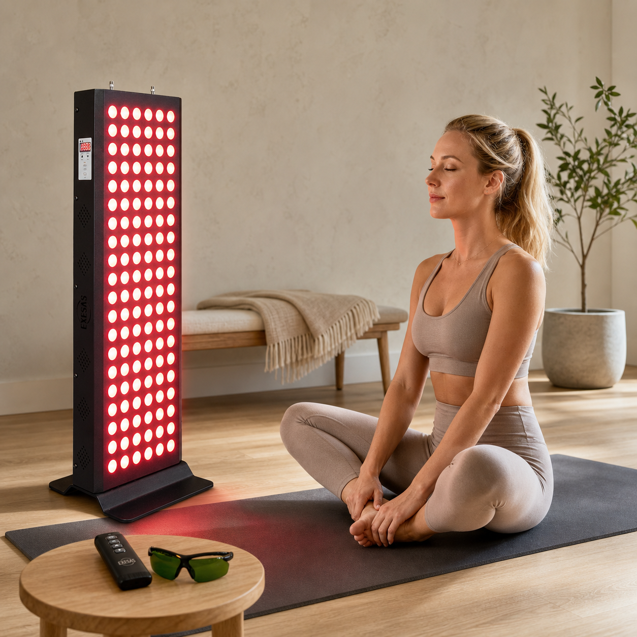 Full-Body Red Light Therapy Panel | Infrared LED Light | Recovery & Wellness
