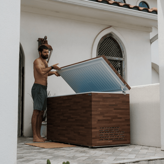 Cold Plunge with Chiller | Wooden Tub | All-In-One