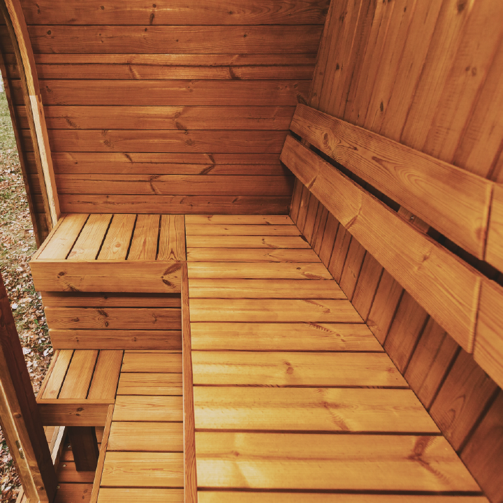 Patio Elegance Mande MW12 ThermoWood Outdoor Sauna