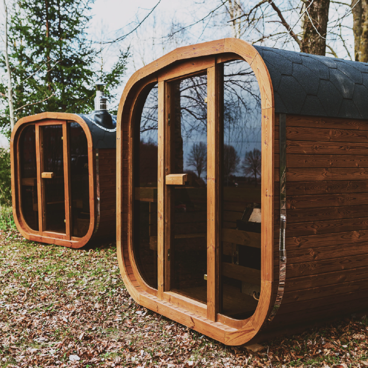 Patio Elegance Mande MW12 ThermoWood Outdoor Sauna