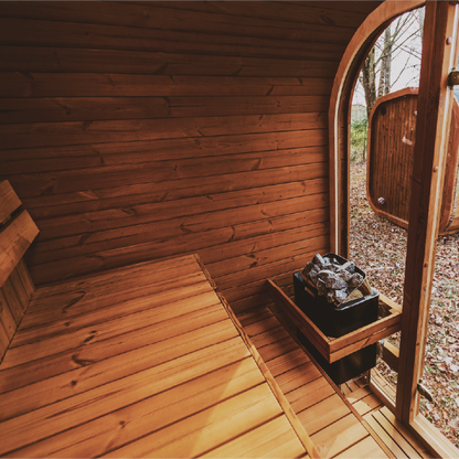 Patio Elegance Mande MW12 ThermoWood Outdoor Sauna