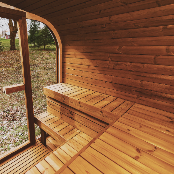 Patio Elegance Mande MW12 ThermoWood Outdoor Sauna