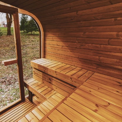 Patio Elegance Mande MW12 ThermoWood Outdoor Sauna